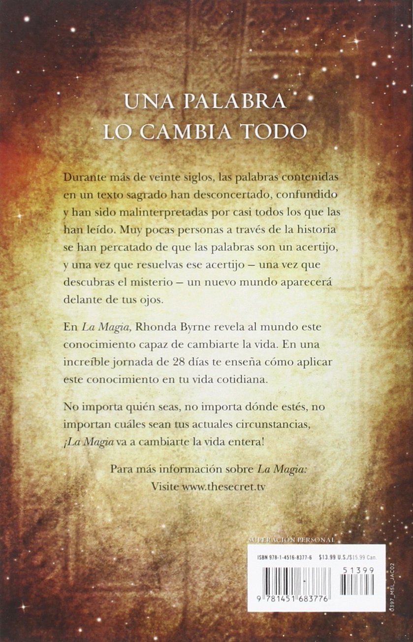 La Magia de Rhonda Byrne - Mandalandia